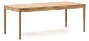 Rozkładany stół z dodatkowym blatem w dekorze dębu 90x200 cm Lenon – Kave Home