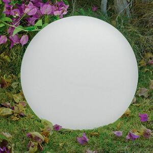 Newgarden Lampa stojąca Buly, Ø 40 cm Buly, biały / opal, tworzywo sztuczne, nowoczesny