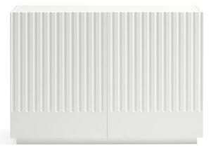 Biała niska komoda 100x70 cm Doric – Teulat