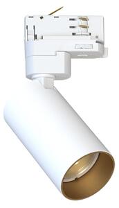 Reflektor szynowy 3-fazowy CTLS MONO GU10 - biały/złoty