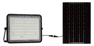 Projektor LED Solarny V-TAC 120W Pilot, AUTO, Timer, IP65 Czarny VT-120W 4000K 1200lm 2 Lata Gwarancji