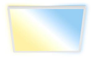 Briloner Lampa sufitowa LED Slim S ściemniana CCT biała 42x42cm