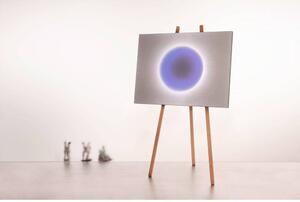 Ingo Maurer - Moodmoon Framed Lampa Podłogowa RGBW White/Wood Ingo Maurer