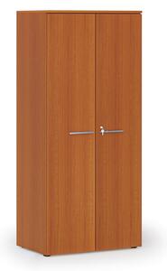 Szafa biurowa z drzwiami PRIMO WOOD, 800 x 500 x 1781 mm, czereśnia