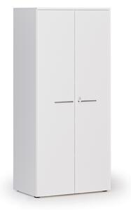 Szafa biurowa z drzwiami PRIMO WHITE, 800 x 500 x 1781 mm, biały