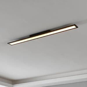 EGLO connect Inteligentna lampa sufitowa Salobrena-Z, możliwość ściemniania, czarny, salon / jadalnia, aluminium, nowoczesny