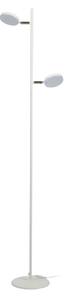 Aluminor Declic lampa stojąca LED, 2-pkt. biała