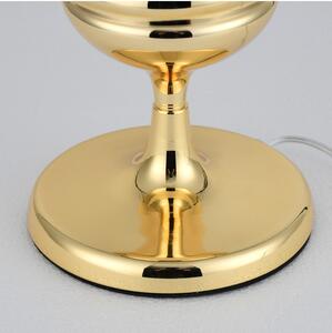 SPRAWDŻ NASZĄ OFERTĘ !! SPRAWDŻ NASZĄ OFERTĘ !! Lampa stołowa QUEEN ZŁOTA 18 CM MT-8046-18 gold Step into Design MT-8046-18 gold