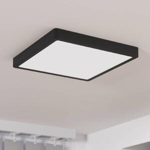 EGLO Lampa sufitowa LED Fueva 5, czarny, łazienka, metal, nowoczesny
