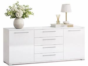 Biała nowoczesna komoda 150 cm C1-R17