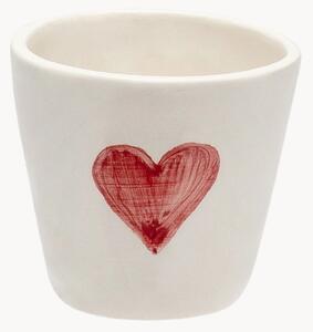Ręcznie malowana filiżanka do espresso Queen of Hearts