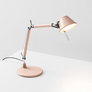 Artemide Lampa stołowa Tolomeo Micro, miedziany, salon / jadalnia, aluminium, design