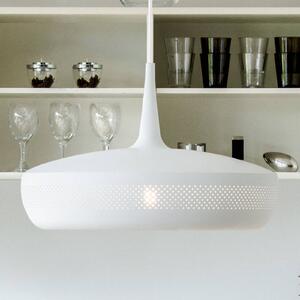 UMAGE Lampa wisząca Clava Dine, biała, elegancja retro