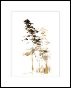 Zestaw prezentowy - Obraz Drzewa w złocie