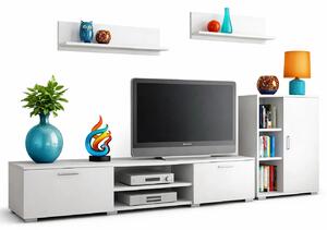 Komplet białych mebli do salonu L6-R77