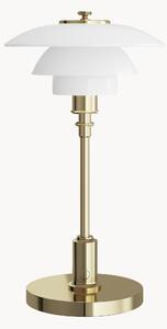 Mała lampa stołowa ze szkła dmuchanego z funkcją przyciemniania PH 1/1