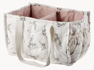 Ręcznie wykonany kosz do przechowywania z bawełny organicznej Diaper Caddy