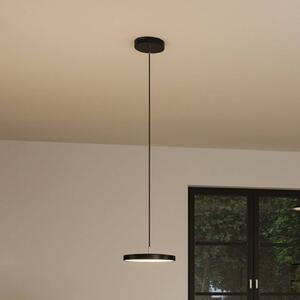 Paulmann Inteligentna lampa wisząca Hildor, możliwość ściemniania, czarny, salon / jadalnia, metal, nowoczesny