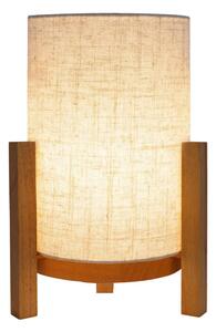 Näve Lampa stołowa LED Madita, możliwość ściemniania, jasne drewno, salon / jadalnia, drewno