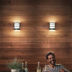 Kinkiet zewnętrzny LED Philips Python UE, antracytowy, czujnik