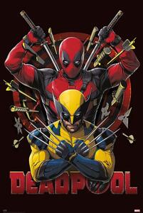 Plakat, Obraz Marvel - Deadpool Wolverine - Ready