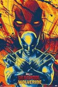 Plakat, Obraz Marvel - Deadpool Wolverine - Ready