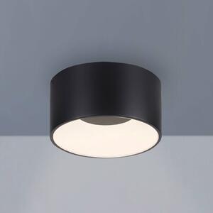 JUST LIGHT. GmbH JUST LIGHT. Lampa sufitowa LED Tanika czarna, Ø16cm, ściemniana