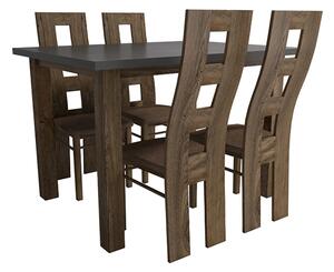 Komplet Montana stół + krzesła