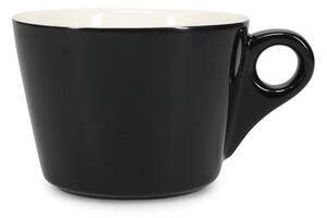 Czarna porcelanowa filiżanka do latte 280 ml Barista – BonBistro