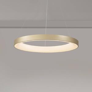 Mantra Iluminación Lampa wisząca Niseko II, możliwość ściemniania, mosiężny / złoty, salon / jadalnia, metal, nowoczesny