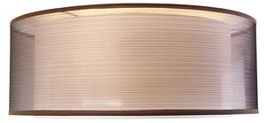 Nowoczesna lampa sufitowa brązowa z białym 50 cm 3-punktowa - Drum Duo Oswietlenie wewnetrzne