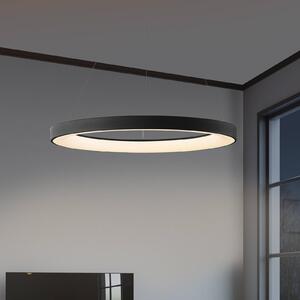 Mantra Iluminación Lampa wisząca Niseko II, możliwość ściemniania, czarny, salon / jadalnia, metal, nowoczesny