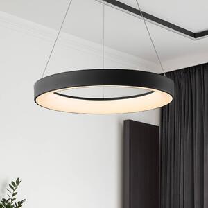 Mantra Iluminación Lampa wisząca Niseko II, możliwość ściemniania, czarny, salon / jadalnia, metal, nowoczesny