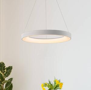 Mantra Iluminación Lampa wisząca Niseko II, możliwość ściemniania, biały / opal, salon / jadalnia, metal, nowoczesny