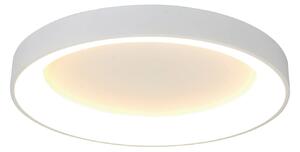 Mantra Iluminación Lampa sufitowa LED Niseko II, CCT, pilot, Ø 50 cm, biały