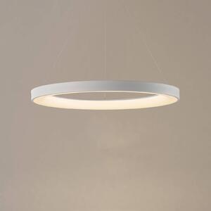 Mantra Iluminación Lampa wisząca Niseko II, możliwość ściemniania, biały / opal, salon / jadalnia, metal, nowoczesny