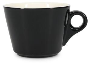 Czarna porcelanowa filiżanka do cappuccino 160 ml Barista – BonBistro