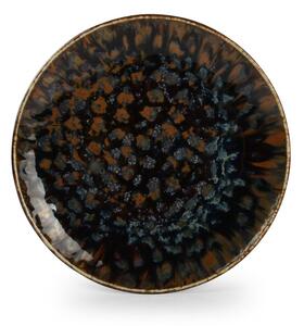 Brązowy porcelanowy talerz deserowy ø 20,5 cm Resto – BonBistro