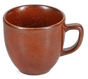 Brązowa porcelanowa filiżanka do cappuccino 200 ml Ovio – BonBistro
