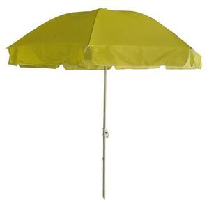 Limonkowy okrągły parasol ogrodowy - Solus