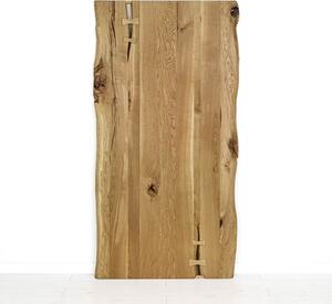 Drzwi przesuwne drewniane dębowe ONE BOARD PREMIUM 2 Olej naturalny