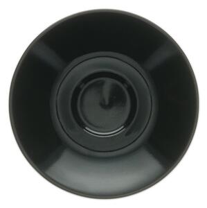 Czarny porcelanowy spodek ø 12,5 cm Barista – BonBistro
