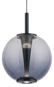 Lampa Wisząca PURE, Infinity, ściemnialny, szary, salon, szkło