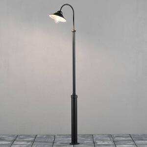 Konstsmide Lampa na maszt Vega, czarna, 1-punktowa, 240 cm możliwość ściemniania, czarny, aluminium