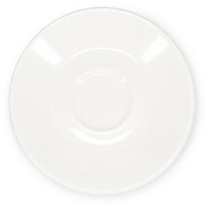 Biały porcelanowy spodek ø 12,5 cm Barista – BonBistro