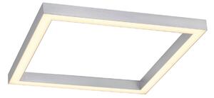 Lampa Sufitowa PURE, PURE Lines Square, ściemnialny, metaliczny, salon, metal, nowoczesny
