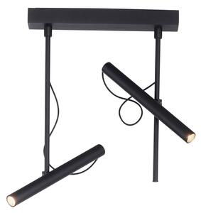 Lampa Sufitowa PURE, Pure Tutua, ściemnialny, czarny, salon, metal, nowoczesny