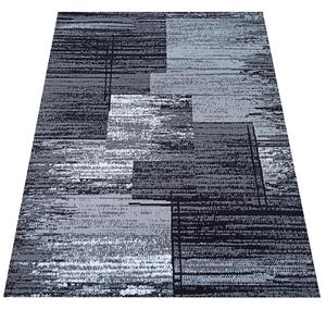 Szary nowoczesny dywan pokojowy - Hefi 4X