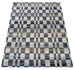 Nowoczesny dywan w prostokątne wzory - Drefo 7X