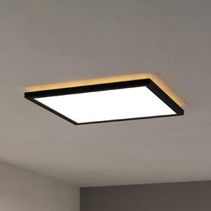 EGLO connect Inteligentna lampa sufitowa Connect Rovito-Z, możliwość ściemniania, czarny, salon / jadalnia, tworzywo sztuczne